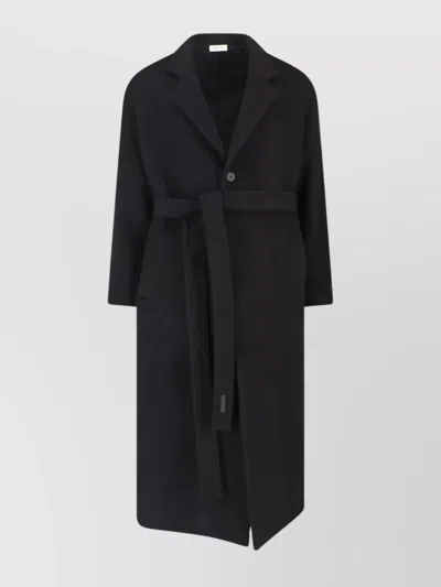 Fear Of God Modern Single Breasted Jacket And Belt In Black