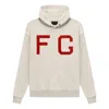 Fear Of God Monarch Hoodie 'cream Heather Grey' In White