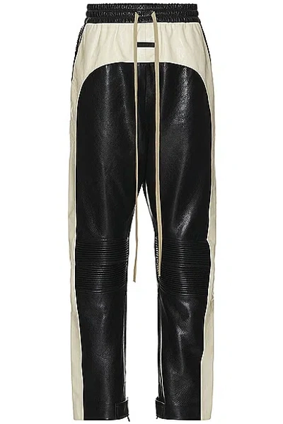 Fear Of God Moto Pant In Black,cream