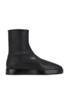 Fear Of God High Mule Ankle Boots In Black Leather In Black