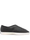 Fear Of God Textured-finish Loafers In Black