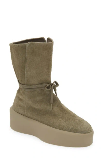 Fear Of God Native Platform Boot In Green