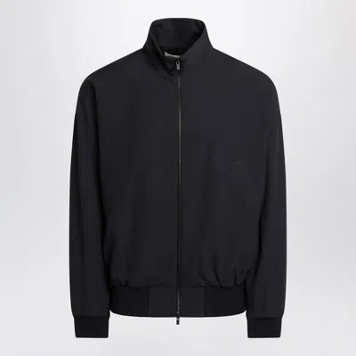 Fear Of God Navy Jacket With Zip In Blue