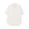 Fear Of God Oversized Stretch-cotton And Wool-blend Oxford Shirt In White