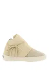 FEAR OF GOD FEAR OF GOD MID TOP SUEDE AND BEAD SNEAKERS.