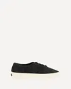 Fear Of God Round Toe Suede Low-top Sneakers With Logo Detail