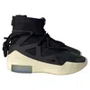 Fear Of God Nike Air  1 Sneakers In Black Polyester