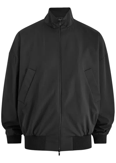 Fear Of God Nylon-blend Track Jacket In Black