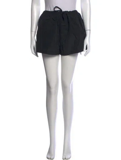 Pre-owned Fear Of God Nylon Mini Shorts In Black