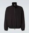 Fear Of God Nylon Track Jacket In Black