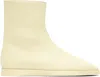 FEAR OF GOD OFF-WHITE HIGH MULE BOOTS