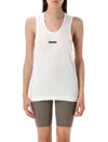 Fear Of God Off White Sleeveless Tank Top In White
