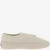 Fear Of God Minimalist Suede Sneakers 101 Bone In Off White