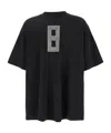 Fear Of God Short Sleeve Tee 8 Grey Print In Black