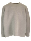 Fear Of God Ottoman Wool Ribbed Jumper In Grey