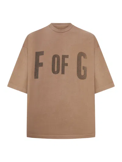 Fear Of God Logo-print T-shirt In Multi