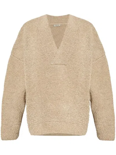 FEAR OF GOD FEAR OF GOD OVERLAPPED V NECK SWEATER
