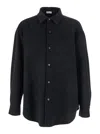 Fear Of God Button-fastening Wool Shirt In Black