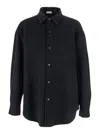Fear Of God Button-fastening Wool Shirt In Gray