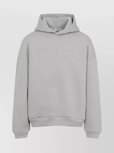 FEAR OF GOD OVERSIZED HOODIE WITH RIBBED HEM