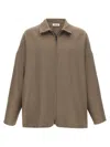 Fear Of God Collared Wool Jacket Long Sleeves Relaxed Fit In Brown