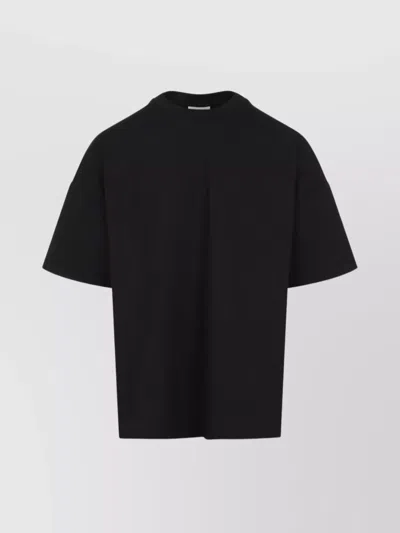 Fear Of God Oversized Viscose Blend T-shirt In Black