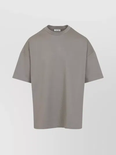 Fear Of God Oversized Viscose Blend T-shirt In Neutrals
