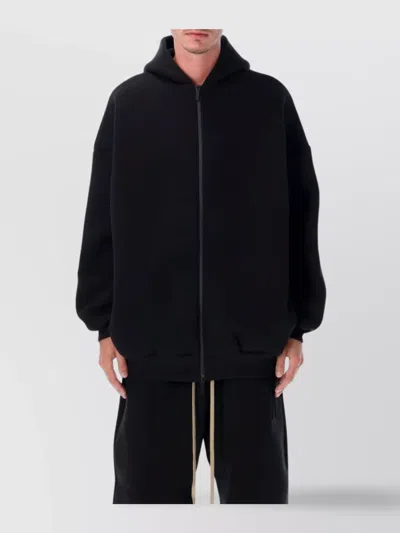 FEAR OF GOD OVERSIZED ZIP HOODIE EMBOSSED DETAIL