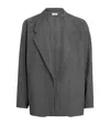 Fear Of God Gray Single-breasted Jacket In Cotton And Wool In Grey