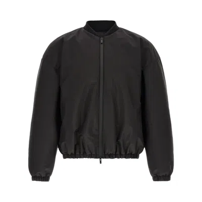 Pre-owned Fear Of God Padded Bomber Jacket 'off Black' | Men's Size L