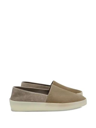 Pre-owned Fear Of God Panelled Calf-hair Espa Espadrille In Neutral