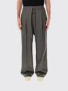 Fear Of God Grey Wool Pants With Drawstring In Gray