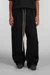 Fear Of God Elastic Waist Casual Pants In Black