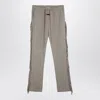 Fear Of God Paris Sky Fringed Jogging Trousers In Gray