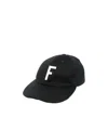 Fear Of God Felted F Baseball Cap In Black