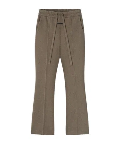 Fear Of God Pleated Drawstring Pants In Brown