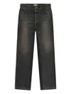 Fear Of God Utility Straight Jeans In Black