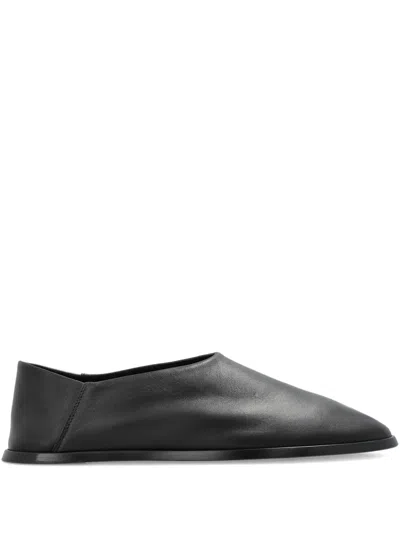 Fear Of God Ballerino Leather Slip-on Shoes In Black