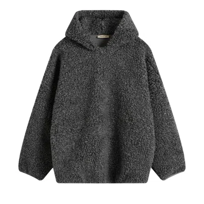 Pre-owned Fear Of God Polar Fleece Hoodie 'paris Sky'