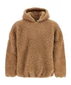 Fear Of God Polar Fleece Sweatshirt In Brown