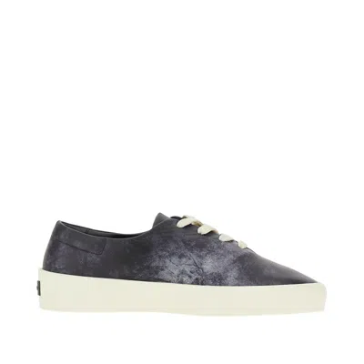 Fear Of God Ppa Leather '101' Sneakers In Blue