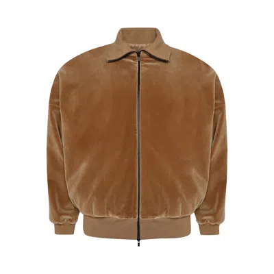 Pre-owned Fear Of God Pullover Polo 'camel' | Tan | Men's Size M