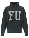 Fear Of God Qualified Printed Cotton-jersey Hoodie In Black