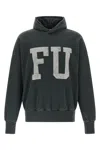 Fear Of God Qualified Printed Cotton-jersey Hoodie In Black
