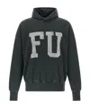 Fear Of God Qualified Printed Cotton-jersey Hoodie In Black