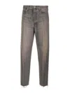 Fear Of God Relaxed 5 Pocket Denim Medium Indigo In Brown