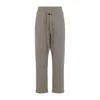 Fear Of God Grey Relaxed-fit Trousers With Drawstring Waist