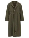 Fear Of God Relaxed Coat In Green