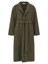 Fear Of God Relaxed Coat In Green