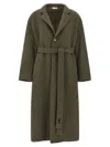 Fear Of God Relaxed Coat In Green